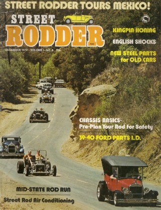 STREET RODDER 1972 DEC - A/C FOR RODS, LEVER SHOCKS, CHASSIS TECH